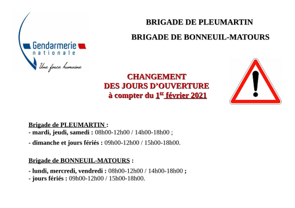 affiche-horaires-gendarmeri